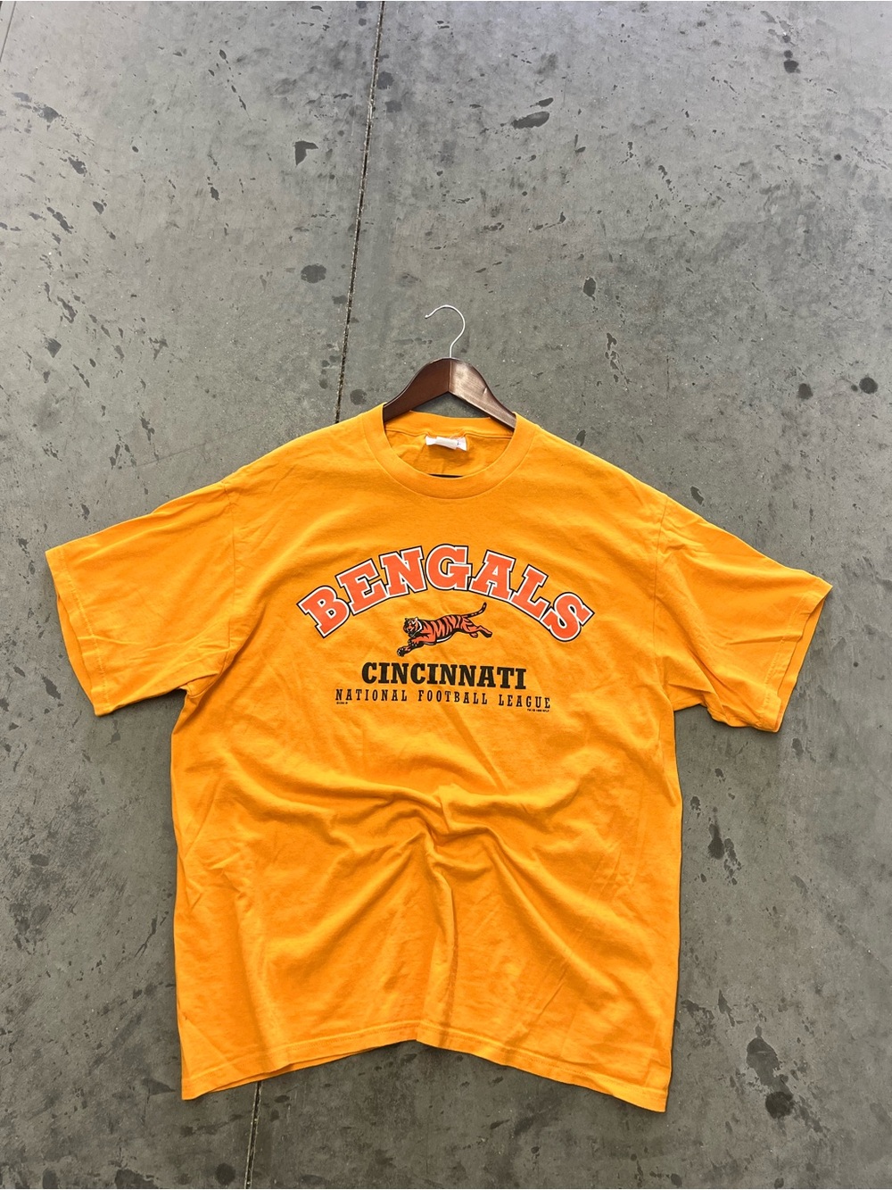 1998 Cincinnati Bengals Spell Out Tee